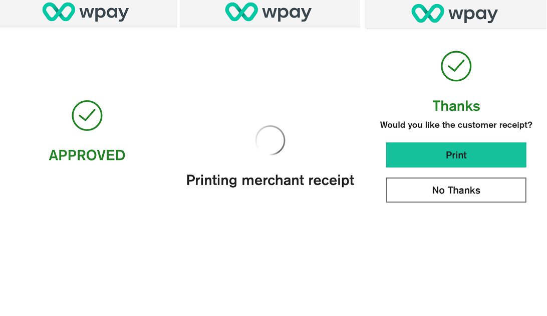 Surcharge approved screens