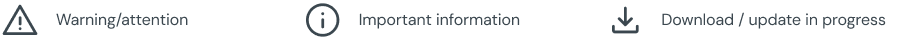 List of notification icons