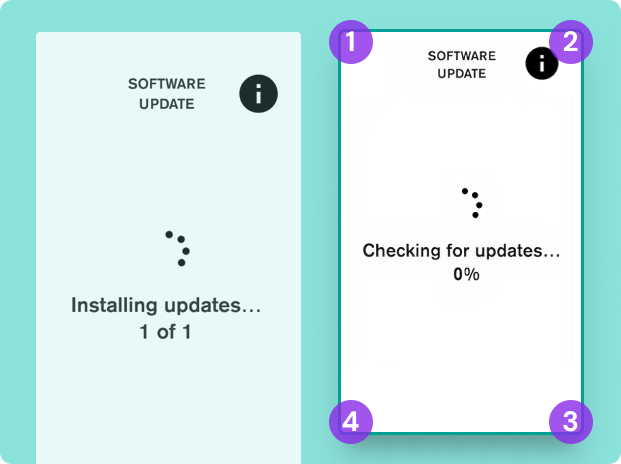 Exit method for software updates